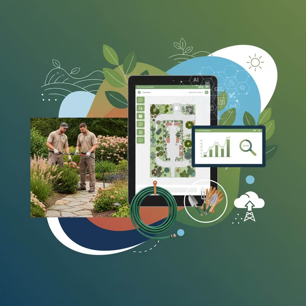Landscapers and outdoor services marketing showing client acquisition social media and digital marketing for Toledo Ohio landscaping businesses